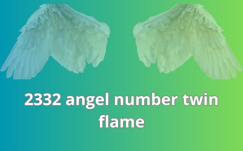 2332 angel number twin flame